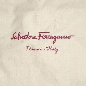 Salvatore Ferragamo Cream Storage Dust Bag